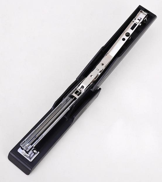 Степлер настольный Deli E0463Black Exceed 24/6 26/6 (25листов) черный 100скоб металл закрытый/открытый коробка фото 5