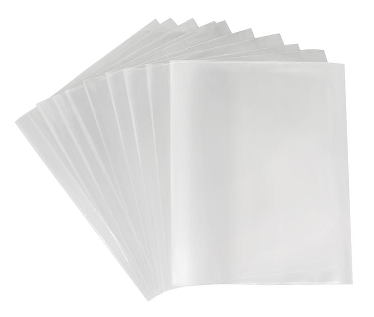 Обложка Silwerhof 382162 для тетради/дневника (набор 10шт) ПП 70мкм гладкая прозр. 210x345мм фото 4