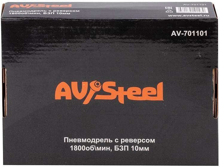 Дрель прямая Av Steel AV-701101 106л/мин патр.:быстрозажимной оранжевый/черный фото 9
