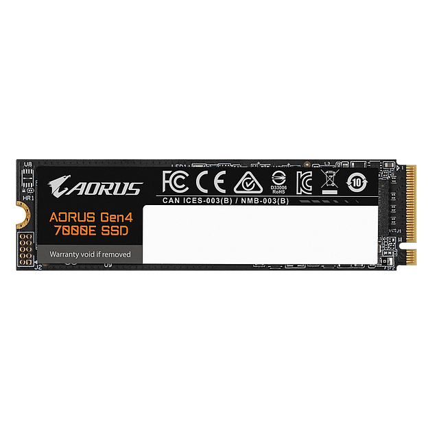 Твердотельный накопитель SSD Gigabyte M.2 2280 2TB AORUS Gen4 7000E AG470E2TB PCI-Express 4.0 x4, NVMe 1.4 7100/6100 фото 3
