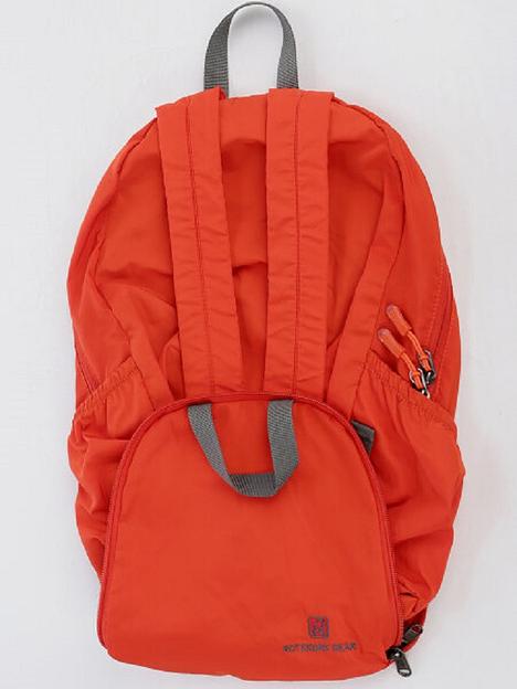 Дорожный рюкзак-трансформер 9081 оранжевый ОПТ фото 9