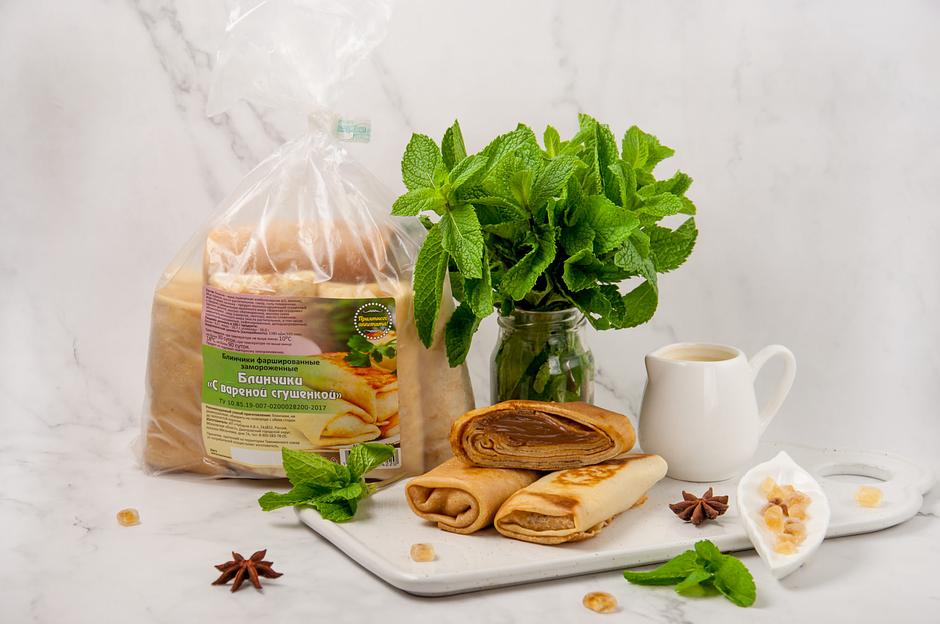 Блинчики с варёной сгущенкой 1 кг опт фото 1