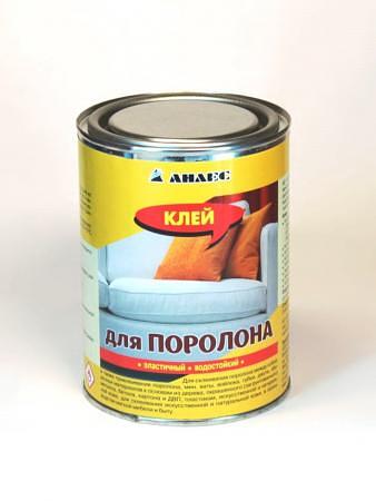 Клей для поролона 1 л. ( Быстросхат, 1-3 минуты) фото 2