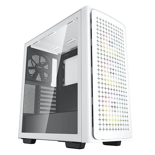 Корпус Deepcool CK560 WH белый без БП ATX 2x120mm 1x140mm 2xUSB3.0 audio bott PSU фото 1
