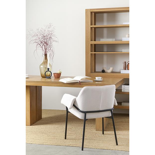 Стул Aline, шенилл, молочный фото 10