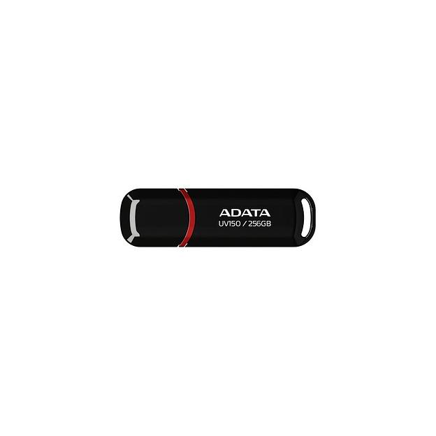 Флешка USB A-Data UV150 256ГБ, USB3.0, черный [auv150-256g-rbk] фото 1