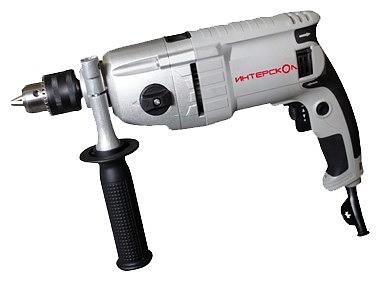 Дрель ударная Интерскол ДУ-13/820ЭР 810Вт патрон:кулачковый реверс фото 1