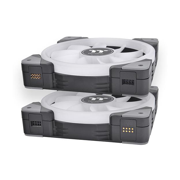 Кулер для компьютерного корпуса Thermaltake SWAFAN EX14 RGB PC Cooling Fan (3-Fan Pack) CL-F144-PL14SW-A фото 2