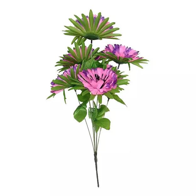 Букет астры 6 голов 44см 362-617 фото 3