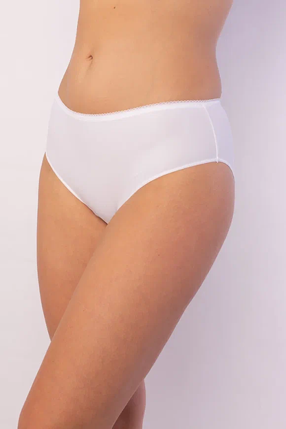 Трусы женские АйЛайк модель № 0120 цвет белый ОПТ фото 2