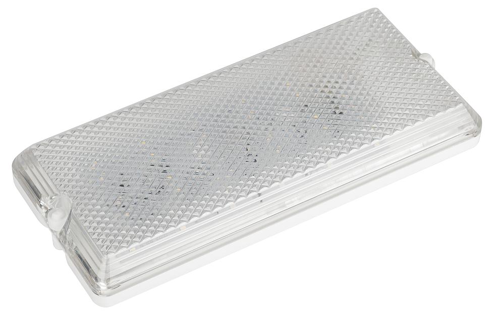 Светильник ДБО 01-12-001 Линия Лайт 12Вт 4000K 1000Лм IP54 240х110х35 антивандальный ЭРА Б0061157 фото 5