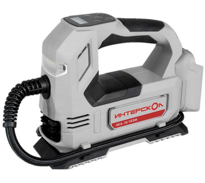 Аккумуляторный компрессор Интерскол АКА-10/18ЭМ 748.0.0.70 фото 4