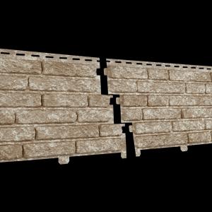 Фасадная панель Ю-Пласт,Stone-house S-Lock Кварцит ,Светло-бежевый фото 1