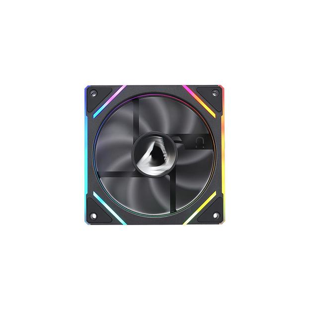 Вентилятор Formula Floe Plus 12BK 120мм, 4-pin, 1500об/мин, 19 - 26.8 дБ, ARGB, черный, Ret [floe plus 12bk arpw] фото 1