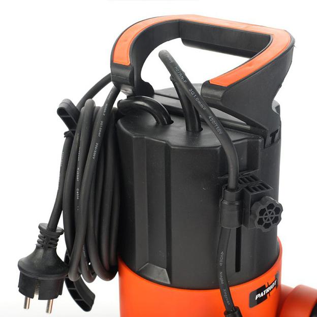 Насос садовый дренажный Patriot F 600 D 600Вт 10000л/час фото 9