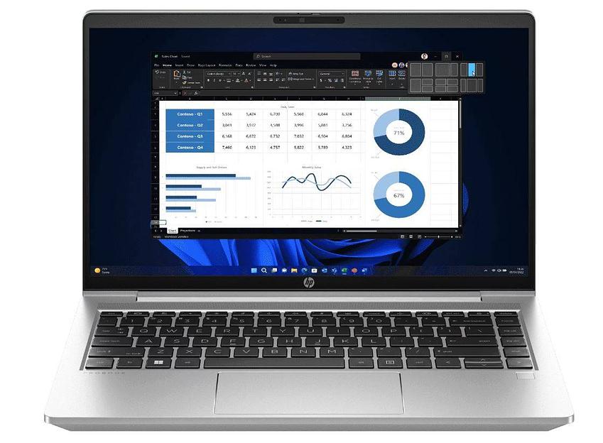 Ноутбук HP ProBook 440 G10 14" FHD IPS, Intel Core i7-1355U, 8Gb, 512Gb SSD, no OS, серебристый* фото 1