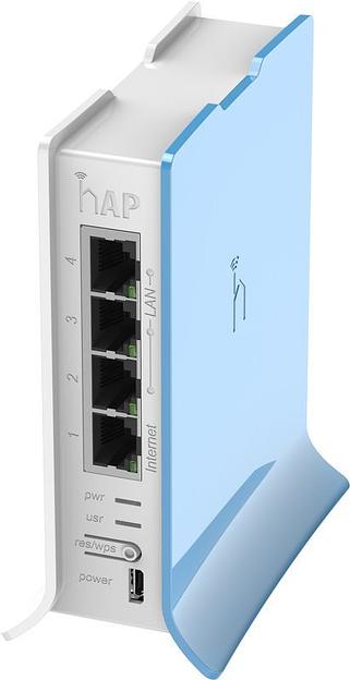 Роутер беспроводной MikroTik hAP lite (RB941-2ND) N300 10/100BASE-TX белый фото 6