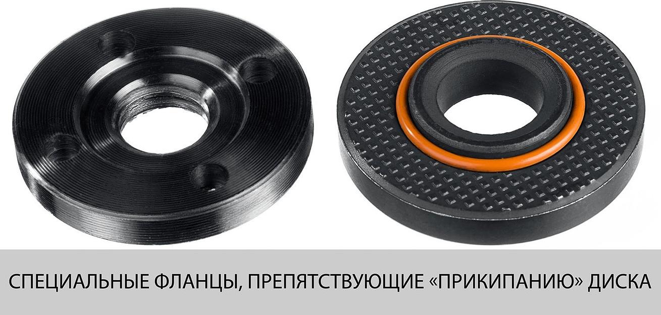 Углошлифовальная машина Зубр УШМ-125-1205 Э 1200Вт 11000об/мин рез.шпин.:M14 d=125мм фото 5