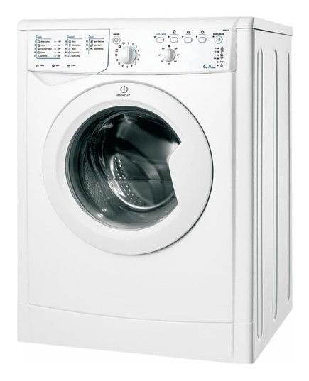 Стиральная машина Indesit EcoTime IWSC 6105 класс: A загр.фронтальная макс.:6кг белый фото 1