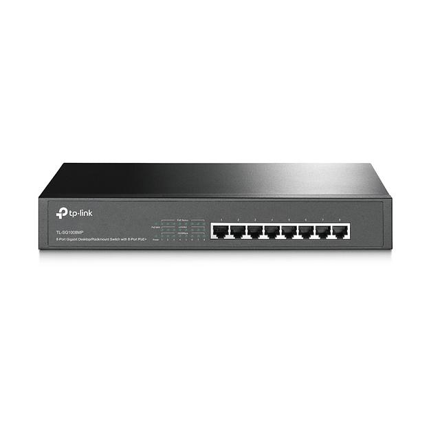 Коммутатор  TP-Link  TL-SG1008MP фото 2
