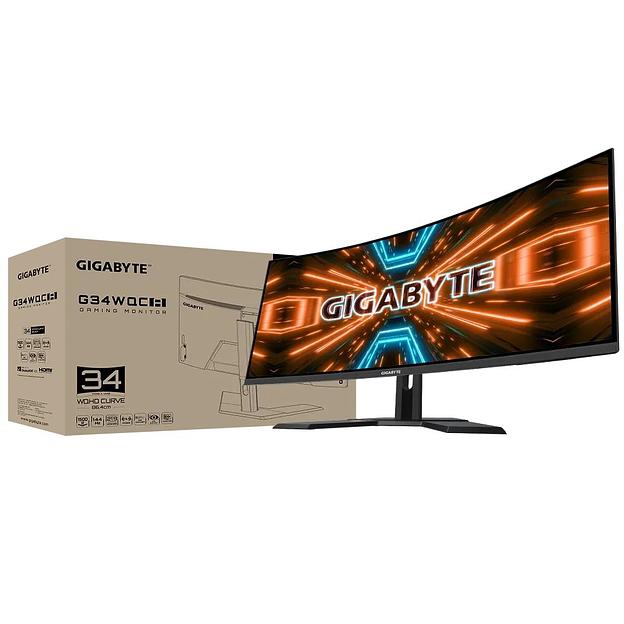 Монитор LCD 34" G34WQC A-EK GIGABYTE фото 7
