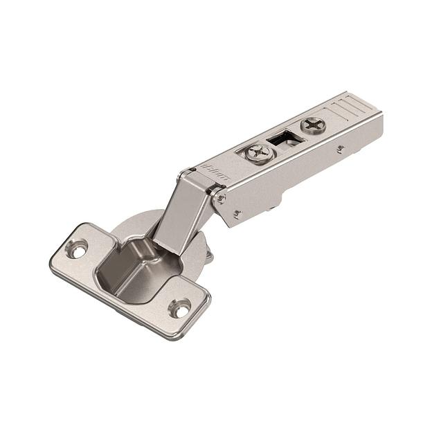 70T5550.TL CLIP top стандартная петля 120°, накладная, без пружины, чашка петли: на шурупы ОПТ фото 1