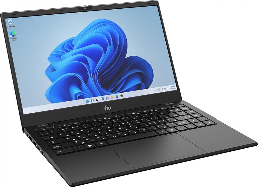Ноутбук IRU Planio 14ING N100 8Gb SSD512Gb Intel Iris Xe graphics 14" IPS FHD (1920x1080) Windows 11 black 6000mAh (2059101) фото 2