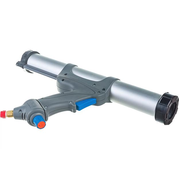 Пистолет пневматический COX Airflow 3 Combi для клеев-герметиков в фольгированной упаковке 600 мл (колбаса) фото 1