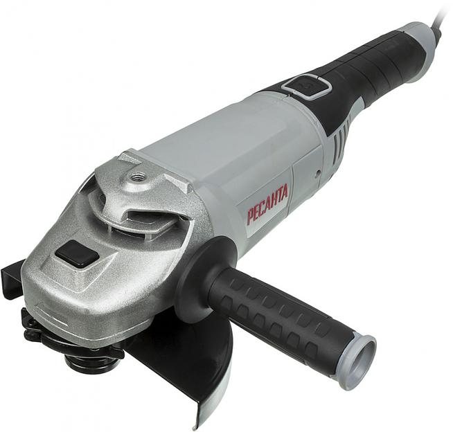 Углошлифовальная машина Ресанта УШМ-180/1800 1800Вт 7500об/мин рез.шпин.:M14 d=180мм фото 1