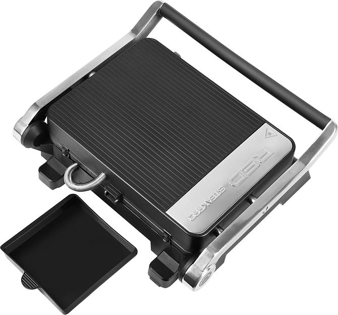 Электрогриль Red Solution G807D 1950Вт черный фото 5