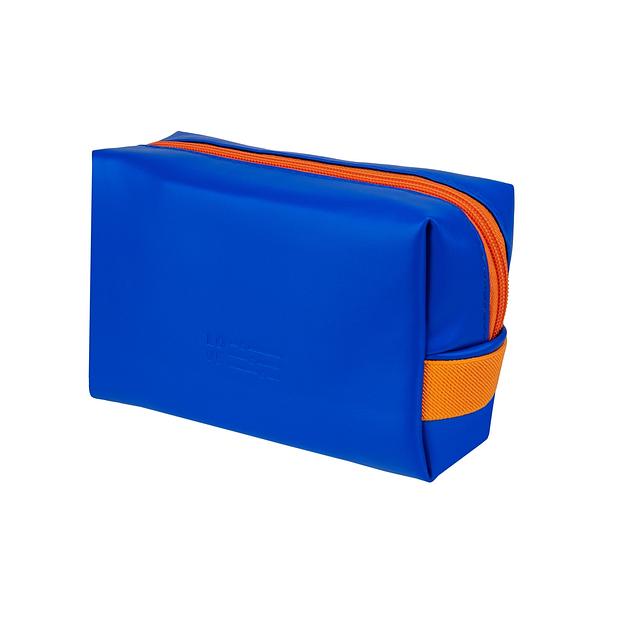 Косметичка Д165 Ш70 В110, синий, оранжевый фото 1