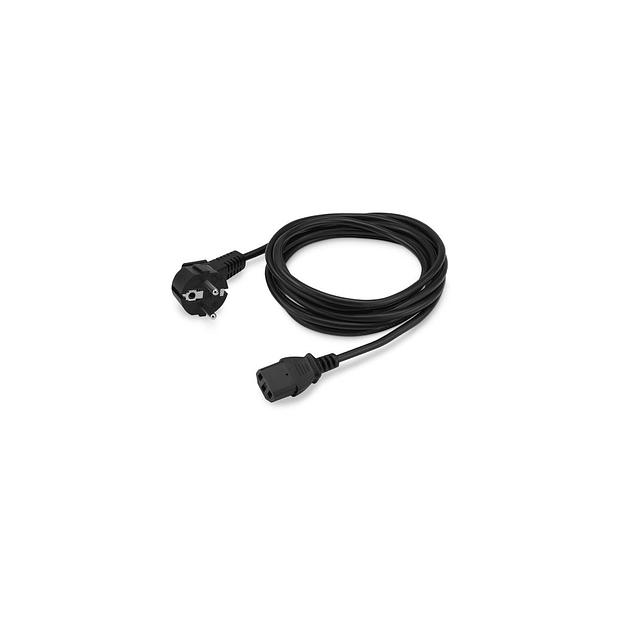 Кабель питания Buro AN23-1000-3, IEC C13 - Евровилка, 3м фото 1