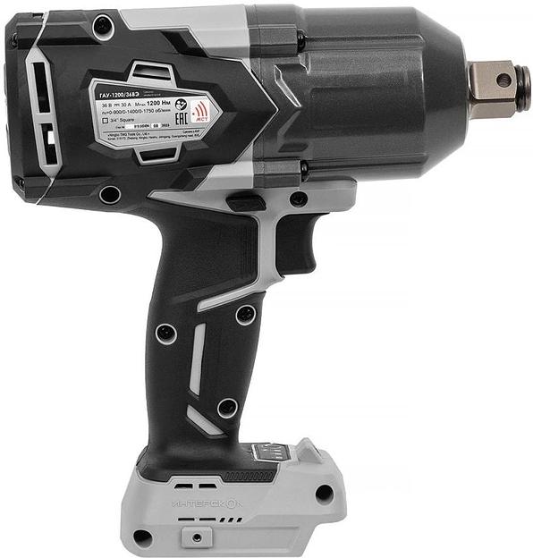 Гайковерт Интерскол ГАУ-1200/36ВЭ аккум. патрон:квад.3/4" (819.0.0.70) фото 4