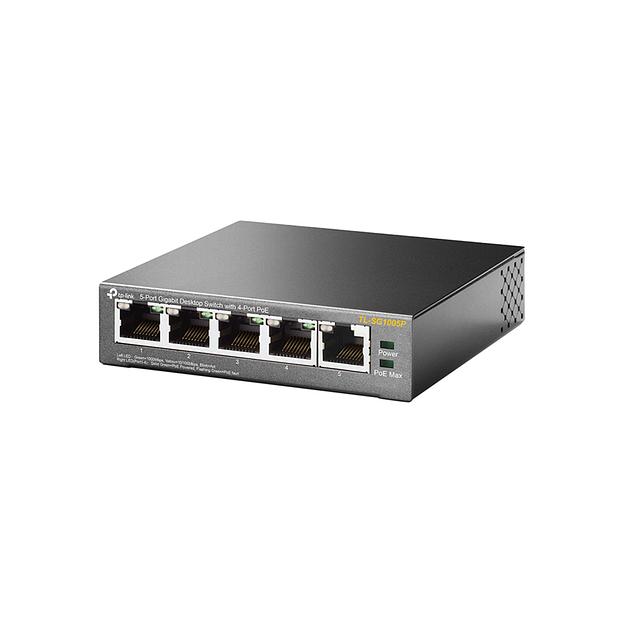 Коммутатор TP-Link TL-SG1005P фото 1
