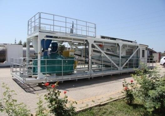 Мобильный растворобетонный узел РБУ ЕС-50 Компакт фото 3