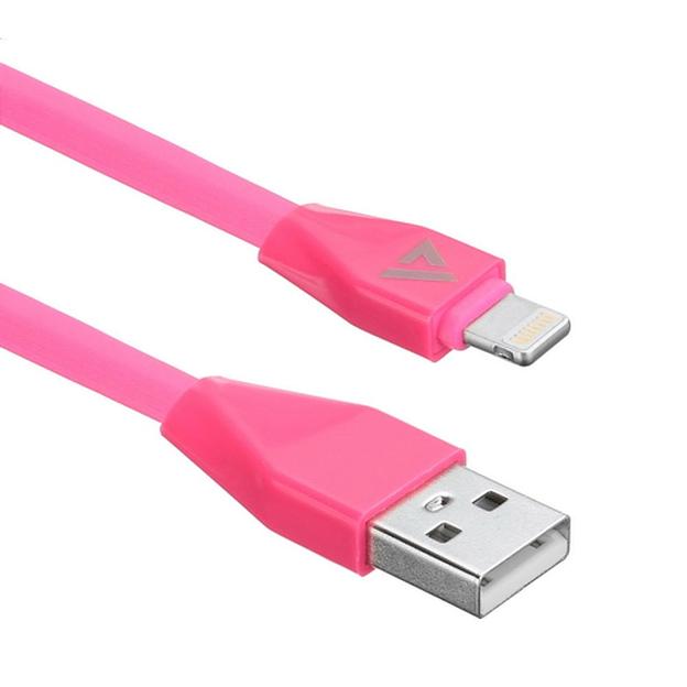 Кабели USB ACD USB кабель ACD-Life Lightning; USB-A TPE, 1м, маджента (ACD-U920-P5M) фото 1