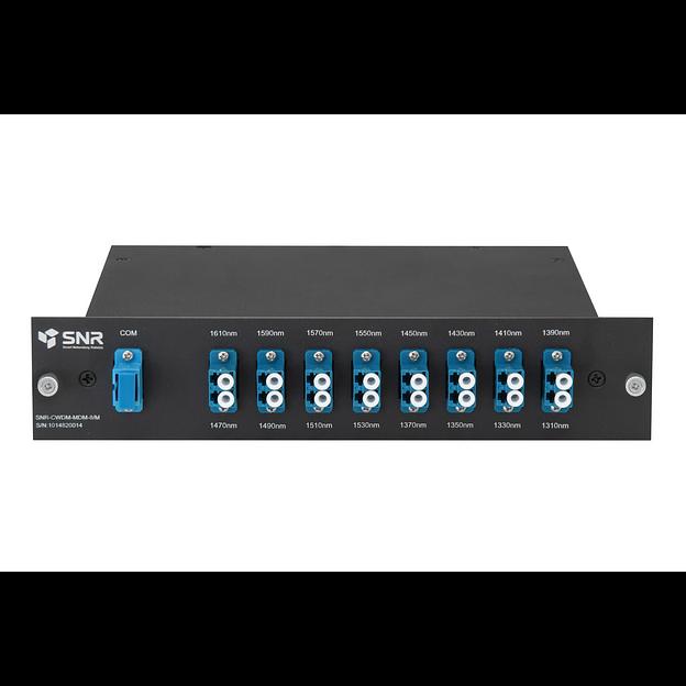 Мультиплексор CWDM одноволоконный 8-канальный (trx:1610-1390, 1470-1310) фото 1