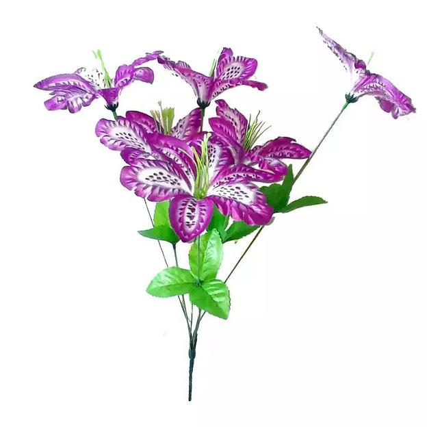 Букет с лилиями на 6 голов 42см 362-535 фото 4