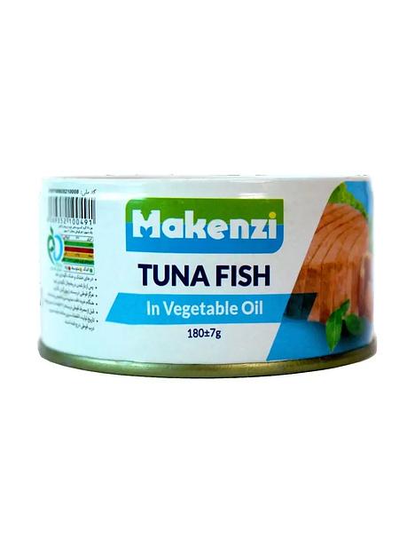 Тунец в растительном масле Makenzi ж/б с ключом, 180 г ОПТ фото 2