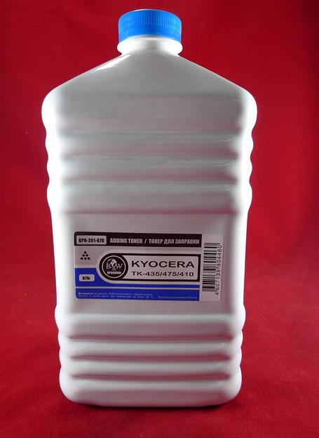 Тонер для Kyocera TK-410/420/435/475 (фл. 870г) B&W Premium Tomoegawa фас.Россия фото 2