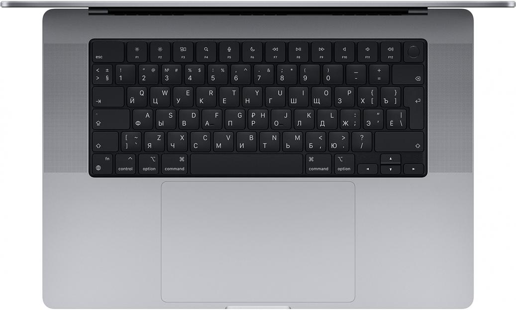 Ноутбук Apple MacBook Pro M1 Pro 10 core 32Gb SSD512Gb/16 core GPU 16.2" Retina XDR (3456x2234) Mac OS grey space WiFi BT Cam фото 2