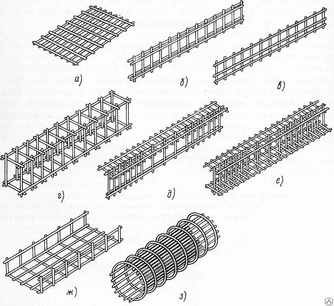 Плоские арматурные каркасы Вр-1 фото 1