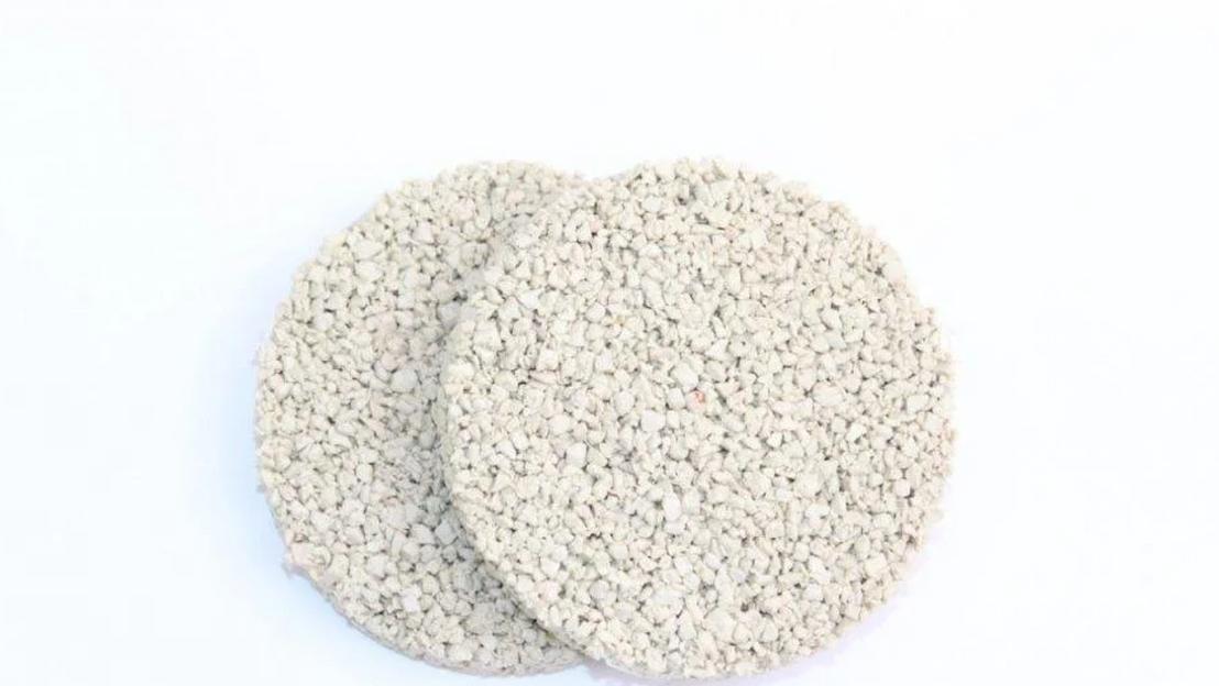 Резиновая крошка EPDM, цвет белый ОПТ фото 1
