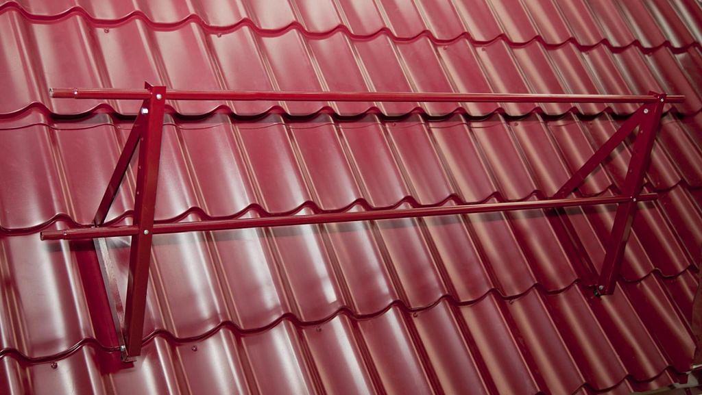 Ограждение кровельное Optima 1,2х2м RAL 8017 фото 4