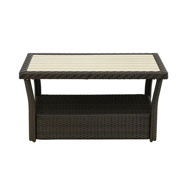 Стол журнальный, с террасной доской «Амелия» опт фото 1