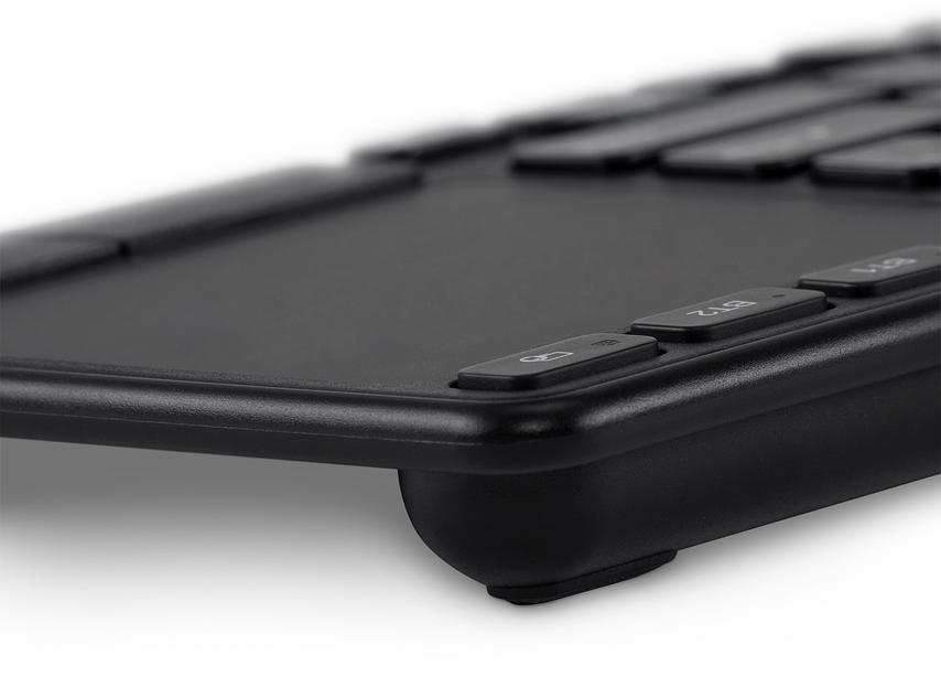 Клавиатура Оклик K614W черный USB беспроводная slim Multimedia Touch (1979327) фото 10