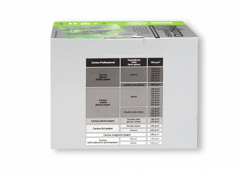 Фотобумага Cactus CS-GA6200500 10x15/200г/м2/500л./белый глянцевое для струйной печати фото 3