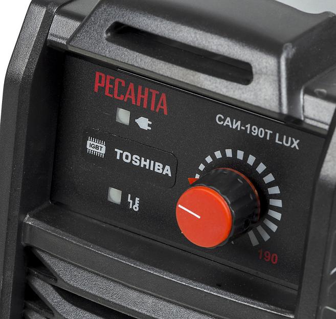 Сварочный аппарат Ресанта САИ-190Т LUX инвертор ММА DC 7.2кВт фото 6