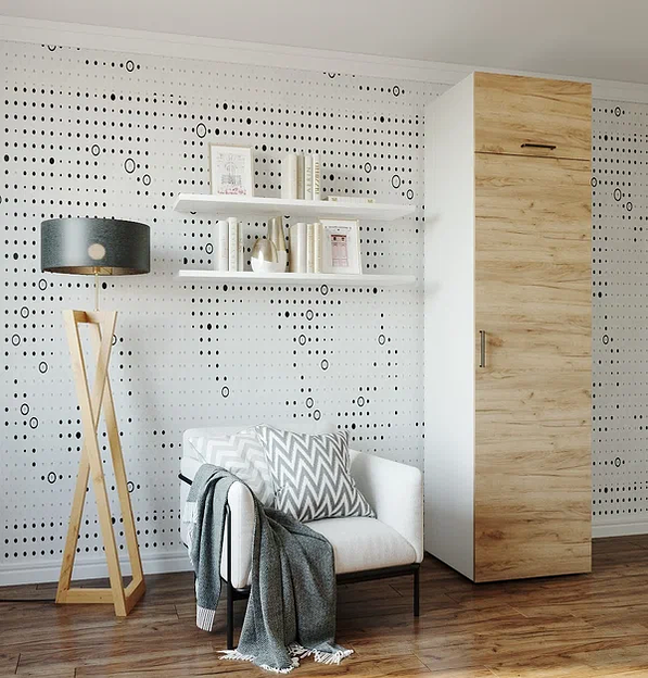 Шкаф распашной Sanvut 600х500х2325 мм арт.Ш6319 ОПТ фото 4