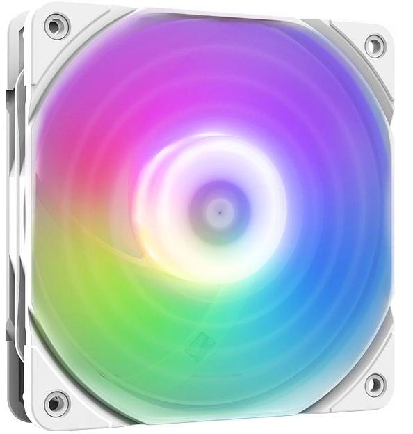 Вентилятор для корпуса ZALMAN ZM-AF120R ARGB WHITE, REVERSE, 120x120x25mm, 4-PIN PWM, 800-1500 RPM, 24,3 DBA MAX, HYDRO BEARING фото 2